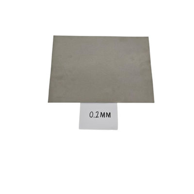 Couche de diffusion d'anode Feuille de titane poreuse de 0,2 mm Feuille de fibres de titane sintrée