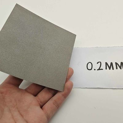 0.5 mm-1 mm Feuille de titane Feuille de fibres métalliques sintrées