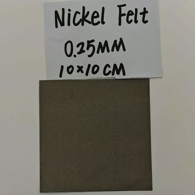 0.25mm Nickel Metal Fiber Felt AEM Électrolyse à l'eau Cellule d'électrolyse à l'hydrogène