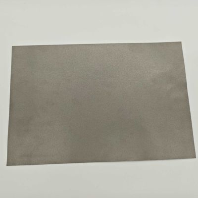 Feuille sintrée au nickel à haute porosité ultra-mince Feuille de nickel poreuse respirable