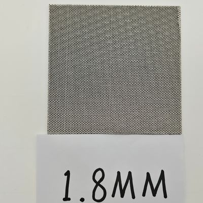 1.8 mm plaque sintrée asymétrique poreuse en fibres de titane