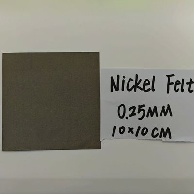 Forme et taille du fil en poudre de nickel personnalisé