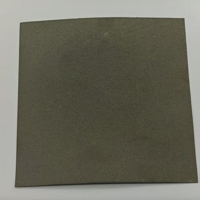 Feuille de nickel poreux souple Feuille de nickel pur Sintré sur mesure
