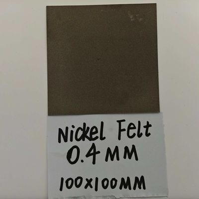 0.15mm-2mm Feuille de nickel poreux AEM GDL couche de diffusion gazeuse Feuille sintrée